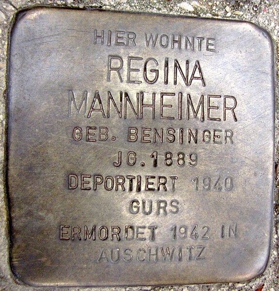 File:Regina Mannheimer Kinzigstraße 20 Kehl IMG 4993.jpg