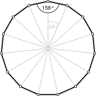 <span class="mw-page-title-main">Pentadecagon</span> Polygon with 15 edges