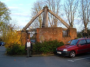 Remains of Post Mill at Mitcham - geograph.org.uk - 446178.jpg