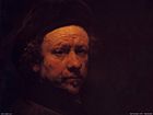 Rembrandt — Self Portrait, 1657, National Gallery of Scotland, Edinburgh, detail