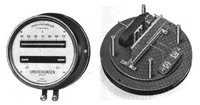 Image: Resonant reed frequency meter