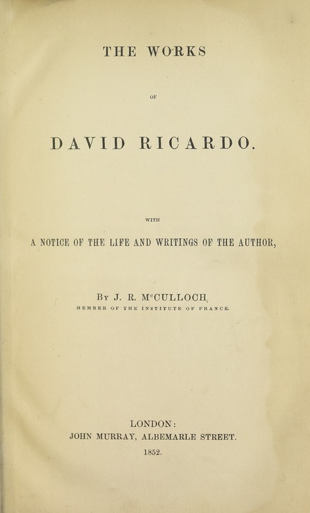 Works, 1852
