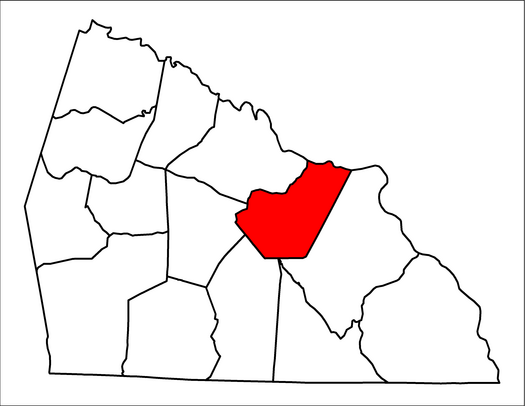 Location of Salisbury Township in Rowan County, N.C. RowanCountyNC--SalisburyTwp.PNG