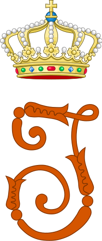 Royal Monogram of Queen Juliana of the Netherlands.svg