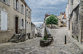 Las calles "rue des Papegaults" y "Pourtour Saint-Louis".