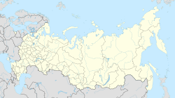 Средњосибирска висораван на мапи Русије