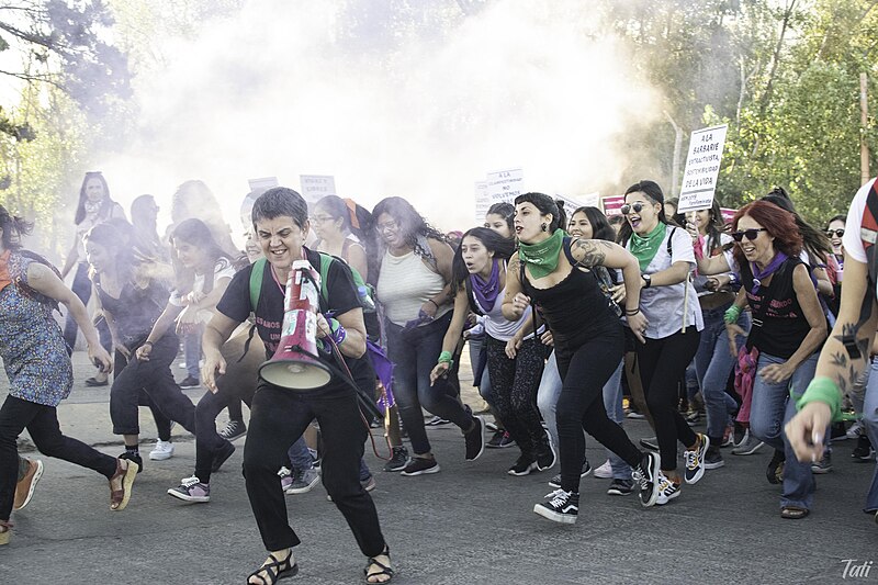 File:Ruth Zurbriggen en marcha 8M 2019.jpg