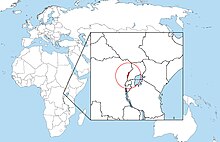 Rwenzori in larger geographical context