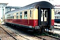 SBB resturatiewagen van het type WRm nr: 51 85 88-70 000–009 in TEE uitvoering te München Hbf.