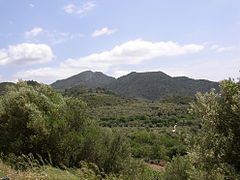 Serra d'Espadà en Algimia d'Almonesir