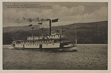 SS Okanagan, with the Duke of Connaught on board, 1912