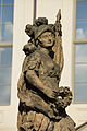 Detail des "Friedensbrunnen" vor dem Johanneum in Dresden.