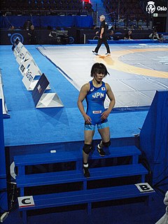 Sae Nanjo Japanese freestyle wrestler