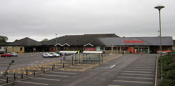 Sainsbury's in Bradford on Avon, Wiltshire