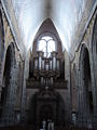 Interieur met orgel