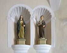 Saint Frances and Saint Antony Saint Roch chapel Fonteklaus Lajen.jpg