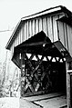 The Salem-Shotwell Covered Bridge in Salem, Alabama as it appeared in 2003