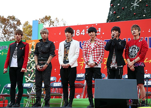 VIXX at The Salvation Army Kettle Appeal Opening Ceremony in South Korea in 2012