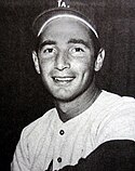 Koufax with the Los Angeles Dodgers, c. 1965