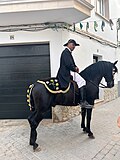 Thumbnail for File:Sant Cristòfol de ses Corregudes - Es Migjorn Gran - Caixer - Menorca – Cavall 3.jpg
