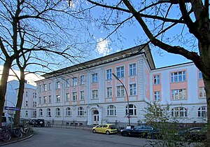 School Rellinger Strasse in Hamburg, Strassefront.jpg