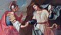 David und Jonathans Schwur gegen Saul