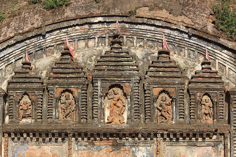 File:Shiva Durga temple or simply, Durga temple of Bally Diwanganj of Goghat PS in Hooghly district of West Bengal (118).jpg