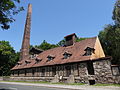 Juli: Siedehaus der Saline in Bad Sulza