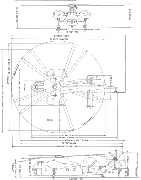 File:Sikorsky CH-37A Mojave 3-view line drawing.png