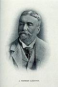 Sir Joseph Norman Lockyer. Photomechanical print after Ellio Wellcome V0026735.jpg