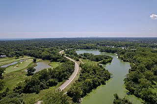 <span class="mw-page-title-main">Skokie Lagoons</span> Lake in Cook County, Illinois