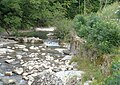 La prise du canal sur la Souloise à Saint-Disdier.