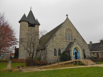 St. Mary's Memorial Episcopal Church, Wayne, Pennsylvania (1889–90).