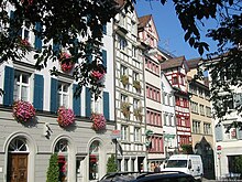 St. Galler Altstadt im Klosterviertel