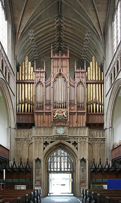 Interior of St Luke's, Chelsea