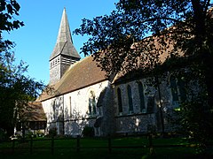 Farní kostel St Marys, Lasham, Hampshire-12Oct2009.jpg