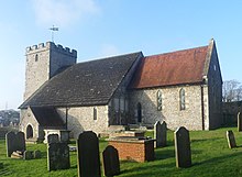 St Nicolas 'Church, High Street, Portslade (NHLE Code 1298648) (Aralık 2019) (7] .JPG