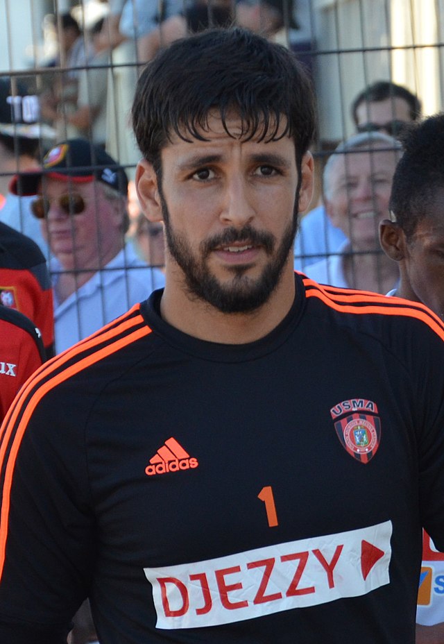 USM Alger goalkeeper Mohamed Lamine Zemmamouche.