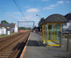 Station Terhagen, een stopplaats op de grens van Borsbeke en Ressegem