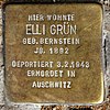 Stolperstein Motzstr 30 (Schön) Elli Grün.jpg