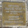 Stolperstein für Amalie Graf geb. Goldschmidt