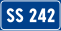 Государственная дорога 242 Italia.svg