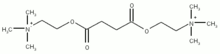 Succinylcholine chemical structure Succinylcholine.png