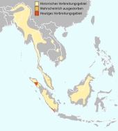 Sumatra-Nashorn: Merkmale, Verbreitung und Unterarten, Lebensweise