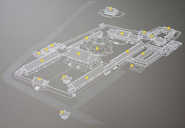 Sungkyunkwan Old Campus Layout