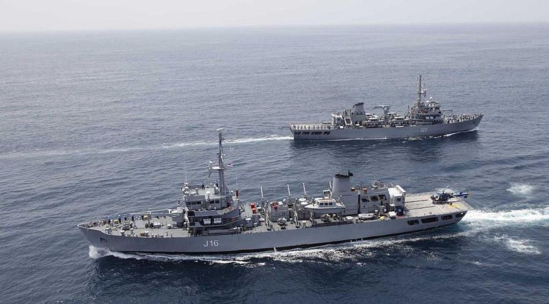 File:Survey tasking being undertaken by Southern Naval Command ships on World Hydrographic Day 2014.jpg