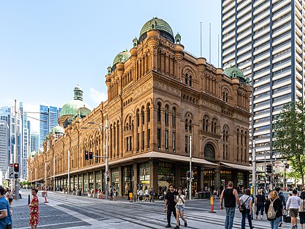 QVB is one of Sydney's most iconic buildings, featuring Victorian architecture