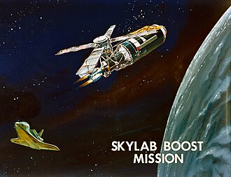 Concept for proposed Skylab re-boost Teleoperator Retrieval System with Shuttle.jpg
