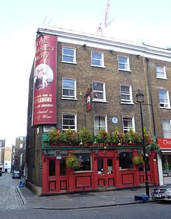 The Barley Mow, Marylebone pub in Marylebone, London, UK