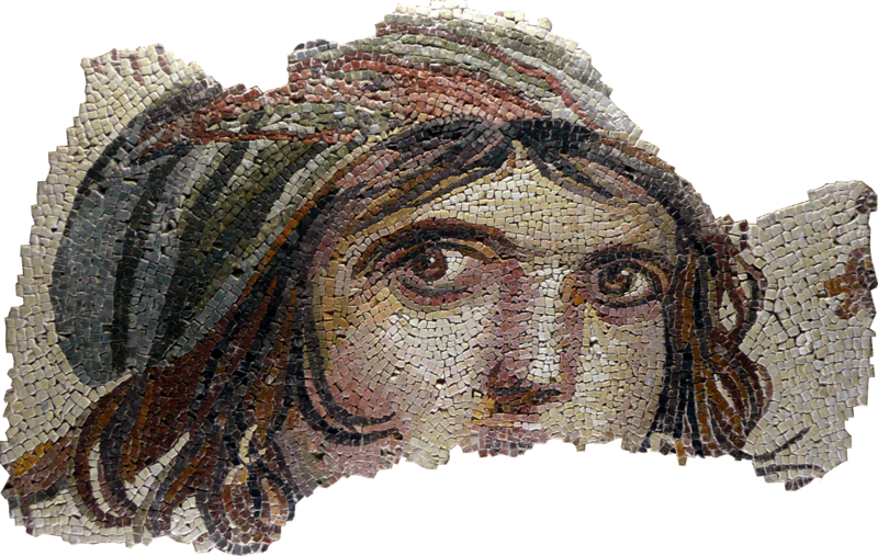 File:The Gypsy Girl Mosaic of Zeugma 1250575.png